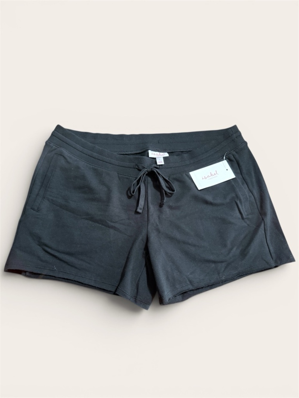 Ingrid & Isabel Black Drawstring Shorts